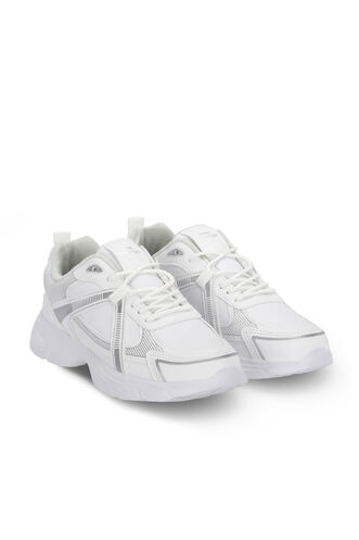 Slazenger EVOX Kadın Beyaz Koşu & Yürüyüş Spor Ayakkabısı - Thumbnail