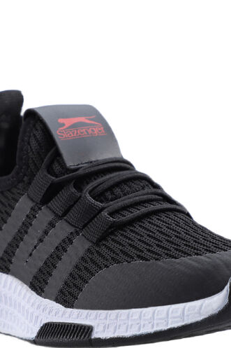 Slazenger EXPO Sneaker Children's Shoes Black - Red - Thumbnail