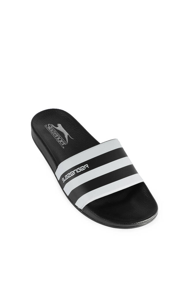 Slazenger FABRI Kadın Terlik Siyah - Beyaz