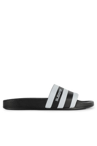 Slazenger - Slazenger FABRI Kadın Terlik Siyah - Beyaz