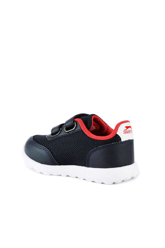 Slazenger FAINA Sneaker Erkek Çocuk Ayakkabı Lacivert - Kırmızı - Thumbnail