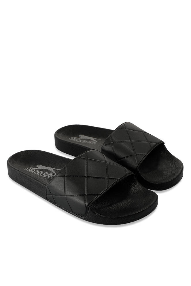 Slazenger FANNY Erkek Çocuk Terlik Siyah - Siyah