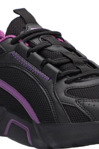 Slazenger FARON Sneaker Kadın Ayakkabı Siyah - Thumbnail