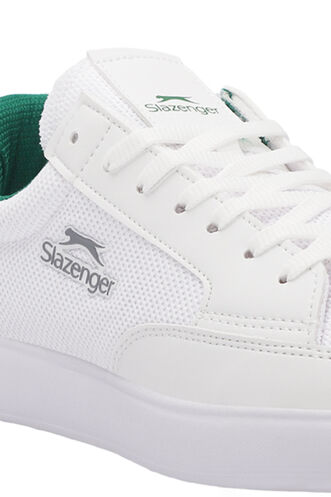 Slazenger FEDDE Men's Sneaker White - Green - Thumbnail