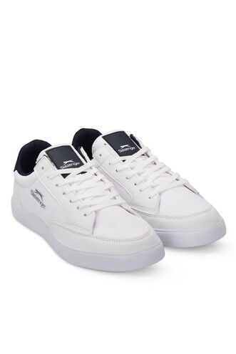 Slazenger FEDDE Men's Sneaker White - Navy - Thumbnail