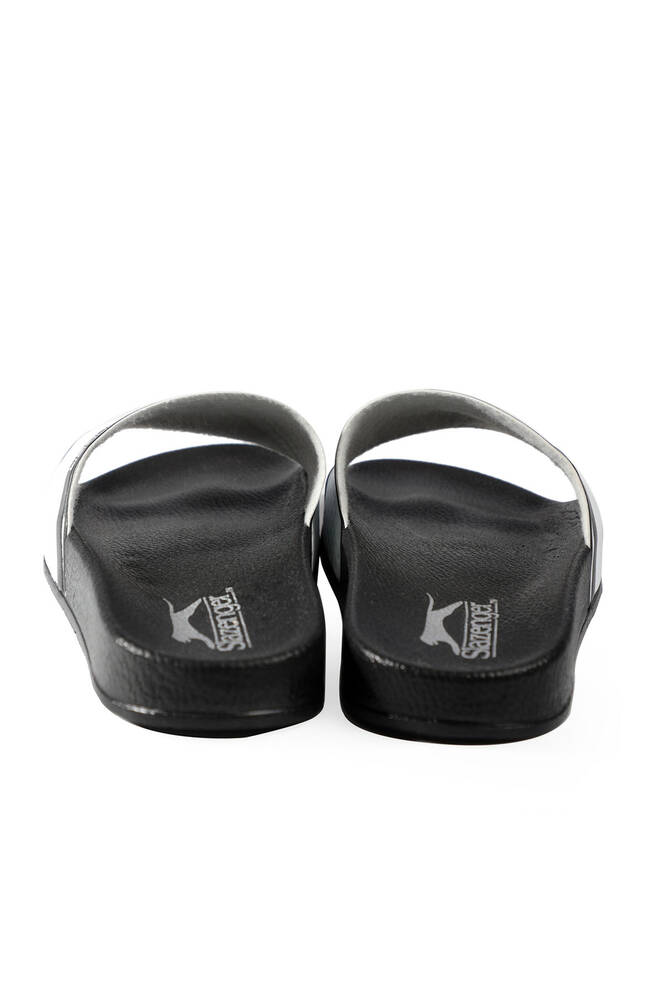 Slazenger FERONA Erkek Terlik Beyaz - Siyah