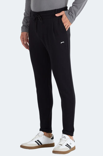 Slazenger - Slazenger FLORA Erkek Siyah Eşofman Altı