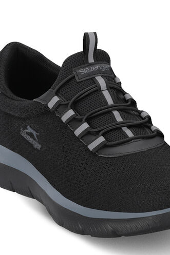 Slazenger FOREIGN M Erkek Siyah / Siyah Koşu & Yürüyüş Spor Ayakkabısı - Thumbnail
