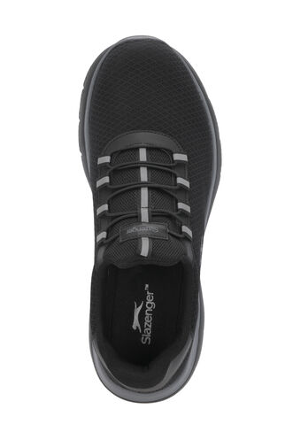 Slazenger FOREIGN M Erkek Siyah / Siyah Koşu & Yürüyüş Spor Ayakkabısı - Thumbnail
