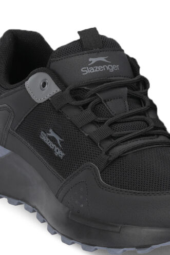 Slazenger FREAK Erkek Siyah / Koyu Gri Koşu & Yürüyüş Spor Ayakkabısı - Thumbnail