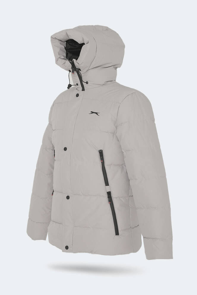 Slazenger GAFAR Büyük Beden Erkek Mont & Ceket Bej