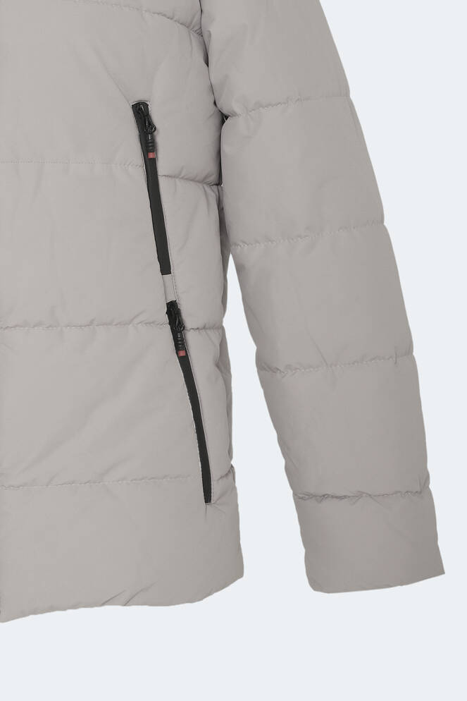 Slazenger GAFAR Büyük Beden Erkek Mont & Ceket Bej