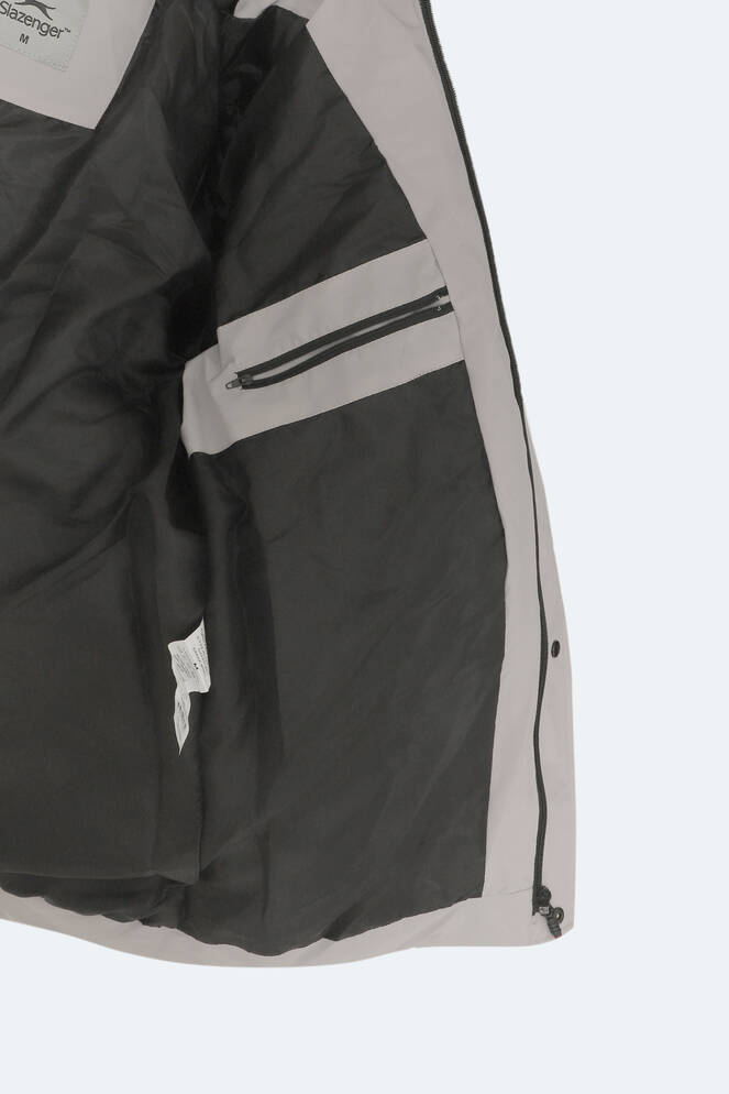 Slazenger GAFAR Büyük Beden Erkek Mont & Ceket Bej