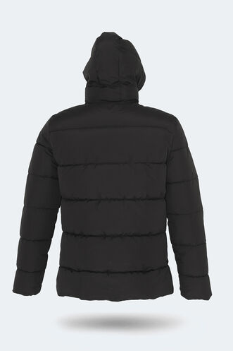 Slazenger GAFAR Büyük Beden Erkek Mont & Ceket Siyah - Thumbnail