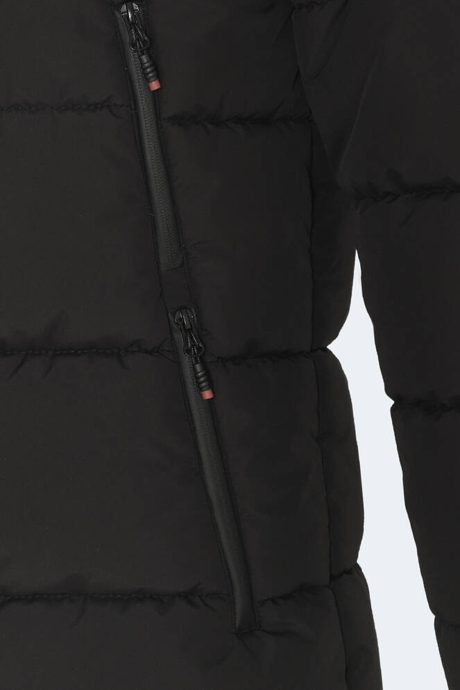 Slazenger GAFAR Büyük Beden Erkek Mont & Ceket Siyah