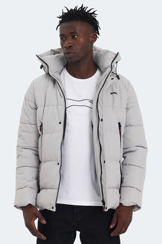 Slazenger GAFAR Erkek Mont & Ceket Bej - Thumbnail