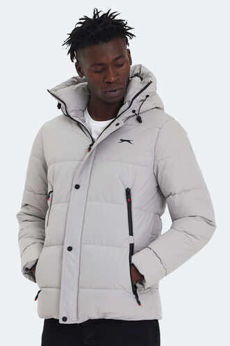 Slazenger GAFAR Erkek Mont & Ceket Bej - Thumbnail