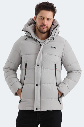 Slazenger - Slazenger GAFAR Erkek Mont & Ceket Bej