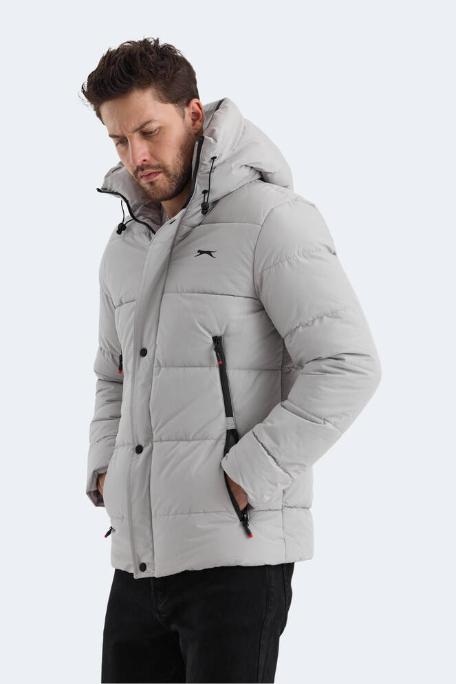 Slazenger GAFAR Erkek Mont & Ceket Bej