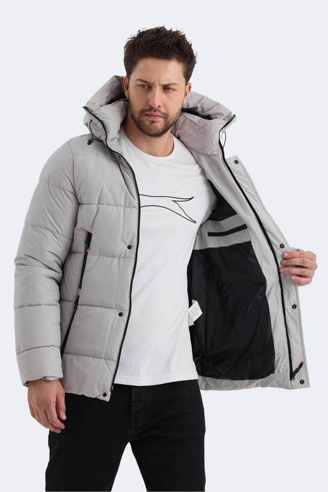 Slazenger GAFAR Erkek Mont & Ceket Bej