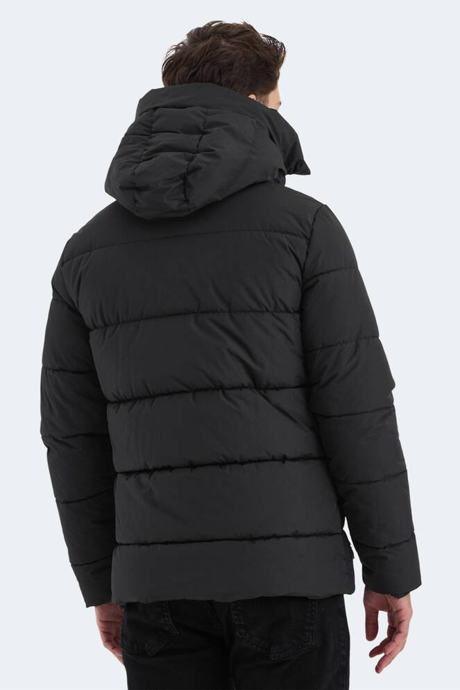 Slazenger GAFAR Erkek Mont & Ceket Siyah
