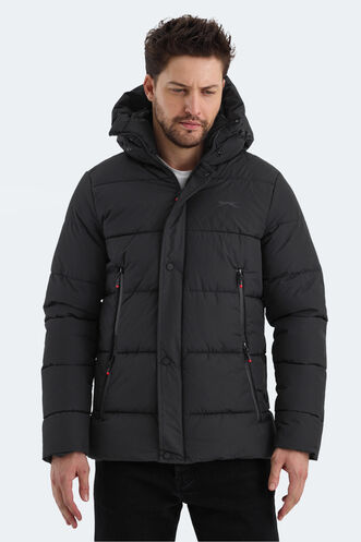 Slazenger GAFAR Men's Coat & Jacket Black - Thumbnail