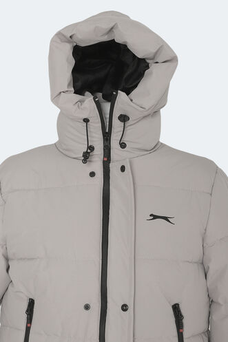 Slazenger GAFAR Plus Size Men's Coat & Jacket Beige - Thumbnail