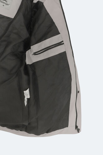 Slazenger GAFAR Plus Size Men's Coat & Jacket Beige - Thumbnail