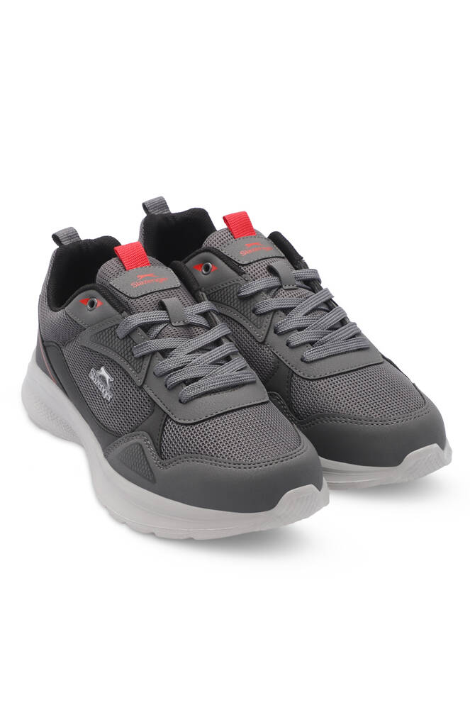 Slazenger GAIN GA Sneaker Men's Shoes Dark Gray - Black