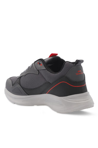 Slazenger GAIN GA Sneaker Men's Shoes Dark Gray - Black - Thumbnail
