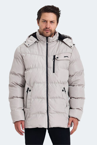 Slazenger GAJA Erkek Mont & Ceket Bej - Thumbnail