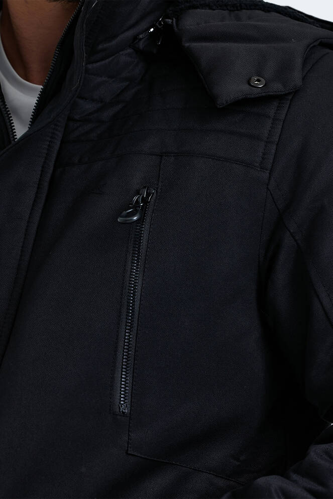 Slazenger GAL Erkek Mont & Ceket Siyah