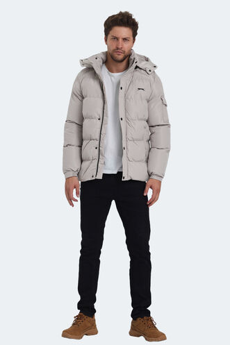 Slazenger GALAL Erkek Mont & Ceket Bej - Thumbnail