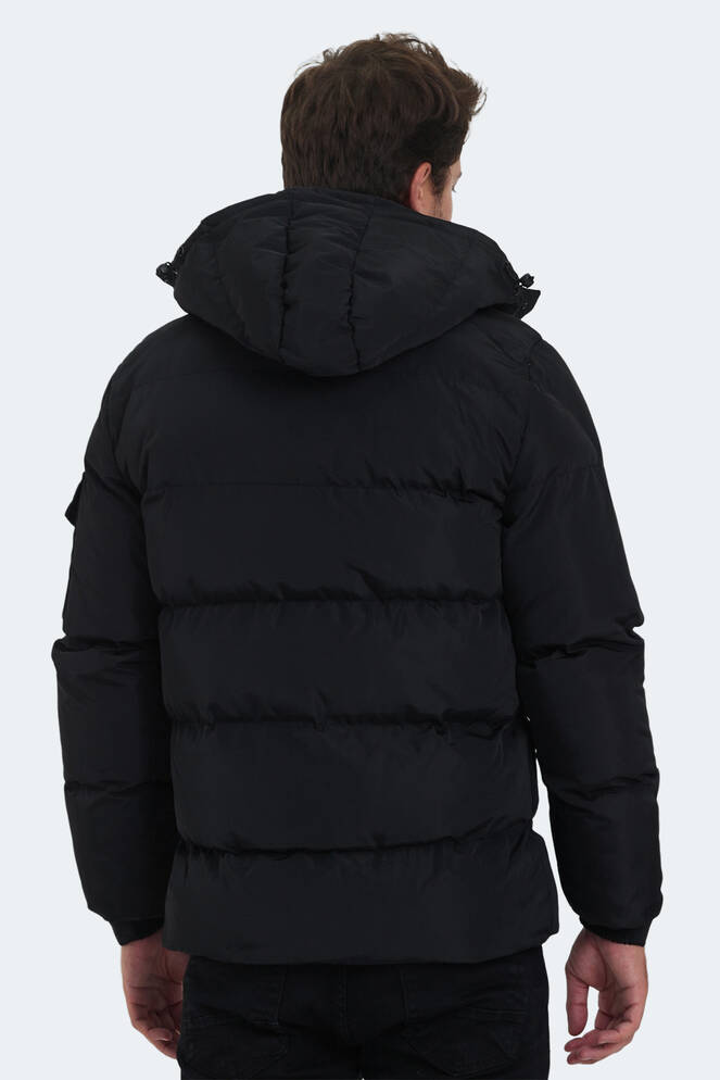 Slazenger GALAL Erkek Mont & Ceket Siyah