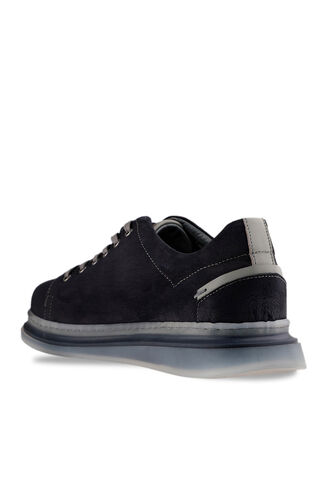 Slazenger GALAXY Sneaker Men's Shoes Navy Nubuck - Thumbnail