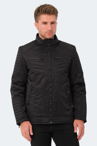 Slazenger - Slazenger GALIT Men's Coat & Jacket Black Slazenger - Slazenger GALIT Men's Coat & Jacket Black