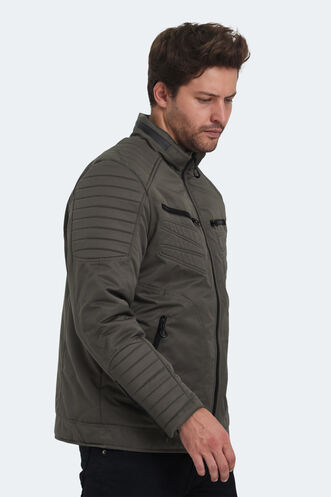 Slazenger GALIT Men's Coat & Jacket Dark Gray - Thumbnail