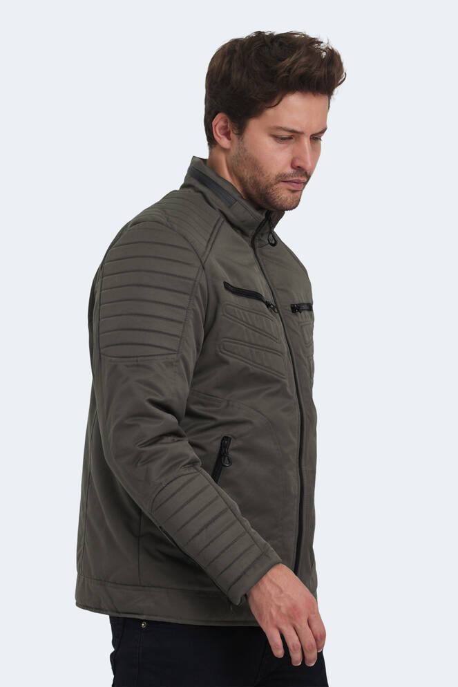 Slazenger GALIT Men's Coat & Jacket Dark Gray
