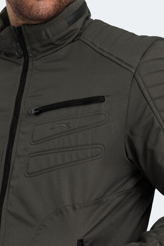 Slazenger GALIT Men's Coat & Jacket Dark Gray - Thumbnail