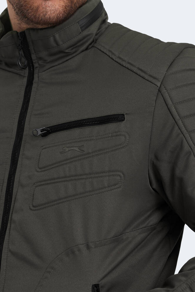 Slazenger GALIT Men's Coat & Jacket Dark Gray