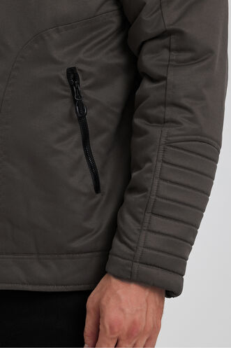 Slazenger GALIT Men's Coat & Jacket Dark Gray - Thumbnail