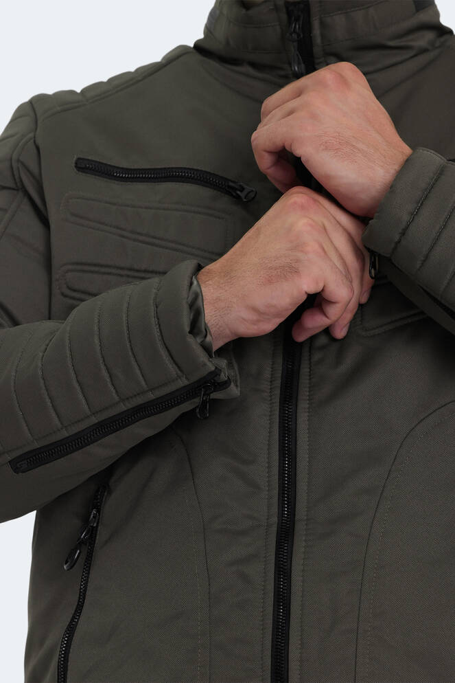 Slazenger GALIT Men's Coat & Jacket Dark Gray