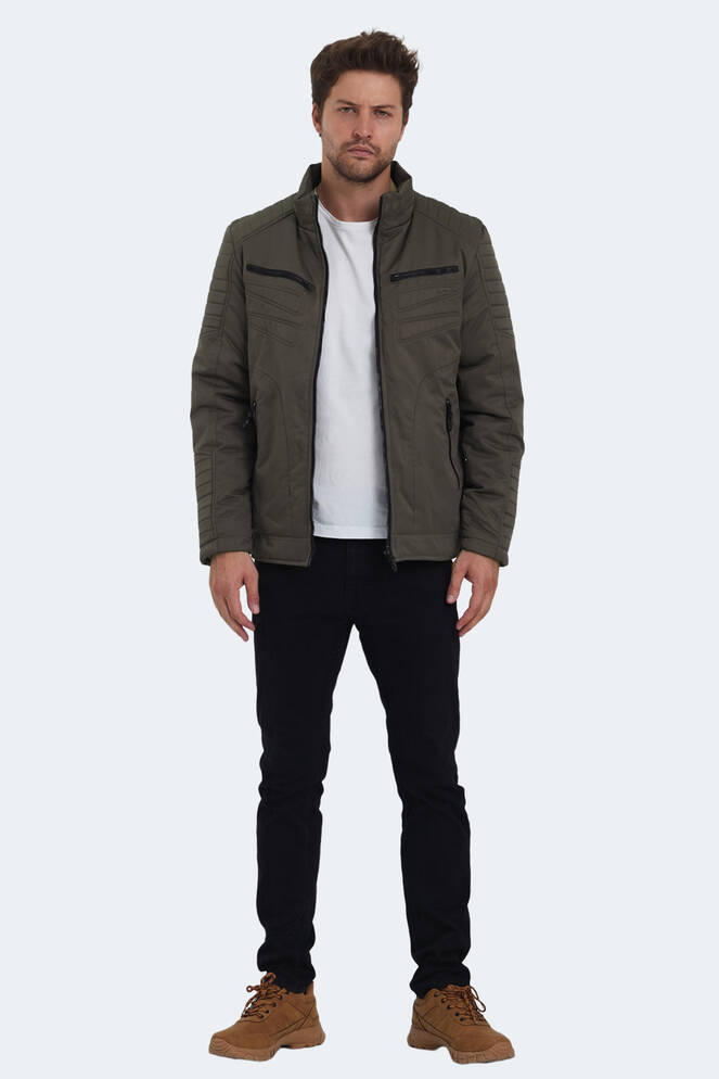 Slazenger GALIT Men's Coat & Jacket Dark Gray