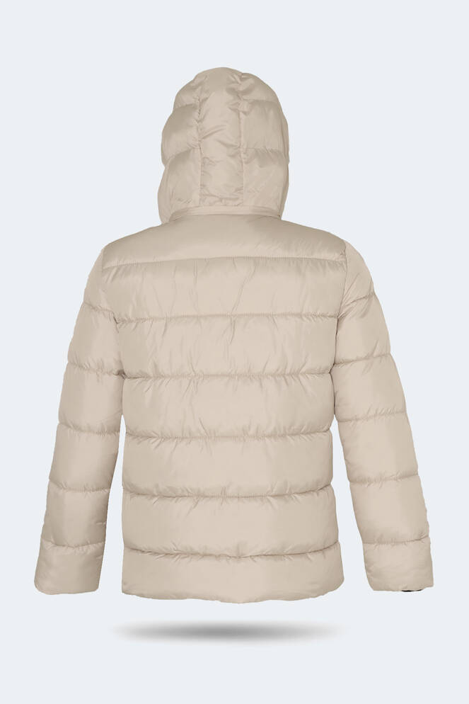 Slazenger GANEA Büyük Beden Erkek Mont & Ceket Bej