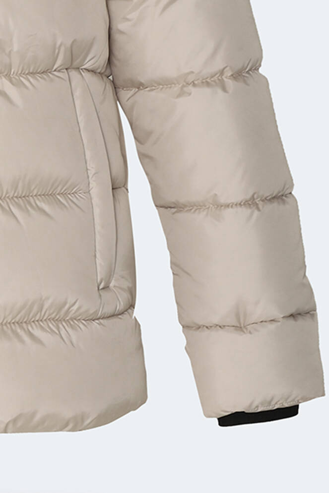 Slazenger GANEA Büyük Beden Erkek Mont & Ceket Bej