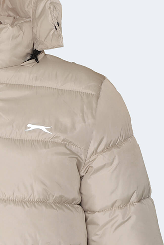 Slazenger GANEA Büyük Beden Erkek Mont & Ceket Bej