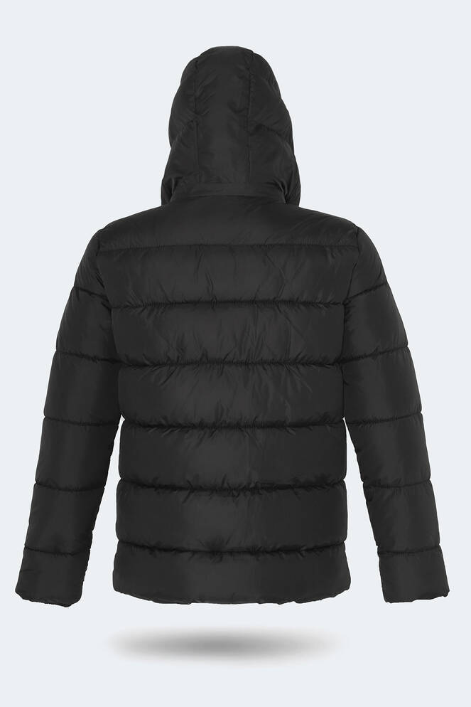 Slazenger GANEA Büyük Beden Erkek Mont & Ceket Siyah
