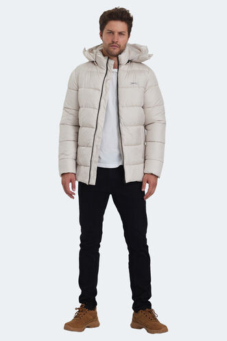 Slazenger GANEA Erkek Mont & Ceket Bej - Thumbnail