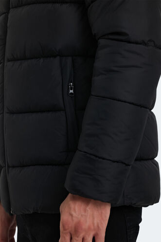 Slazenger GANEA Erkek Mont & Ceket Siyah - Thumbnail