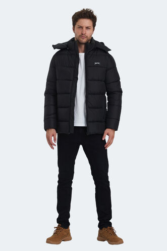 Slazenger GANEA Erkek Mont & Ceket Siyah - Thumbnail